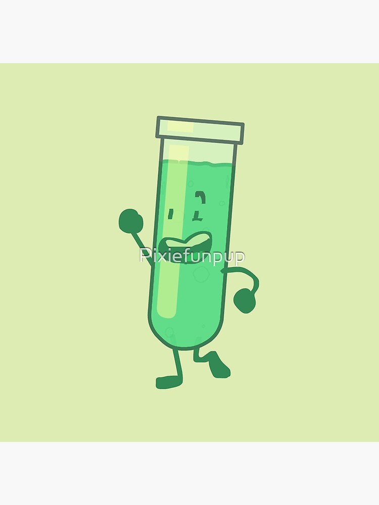 Inanimate Insanity Test Tube Throw Pillow - Image 2