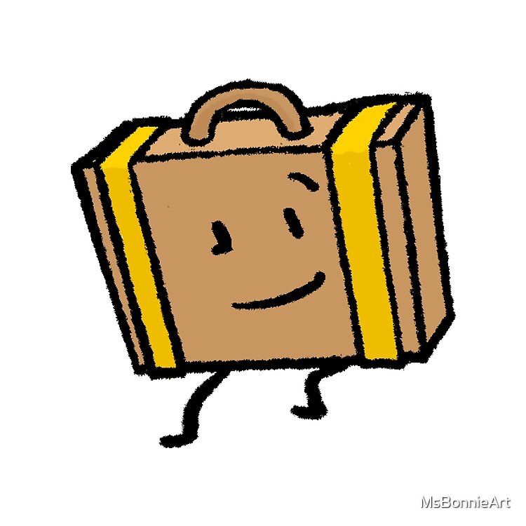 Suitcase Inanimate Insanity Tote Bag - Image 2