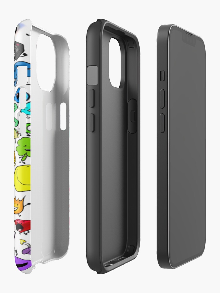 Bfdi Inanimate Insanity All Characters Transparent Iphone Case - Image 2