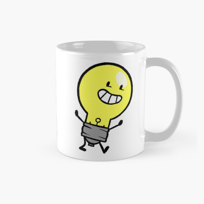 Lightbulb Inanimate Insanity Mug