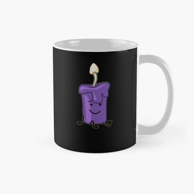 Purple Candle Inanimate Insanity Character Mug