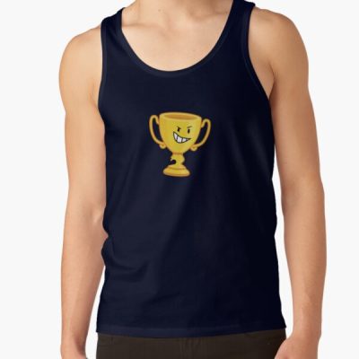Gold Trophy Inanimate Insanity Winner Tank Top