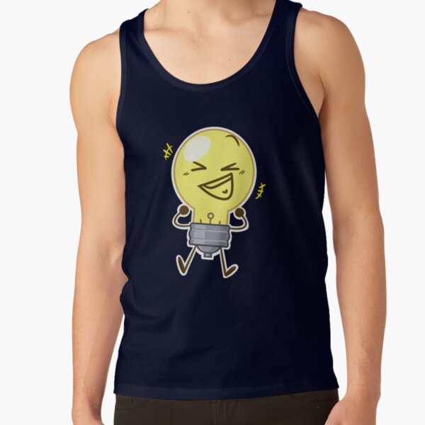 Lightbulb Inanimate Insanity Happy Tank Top - Image 5