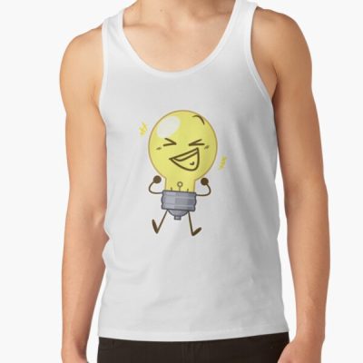 Lightbulb Inanimate Insanity Happy Tank Top