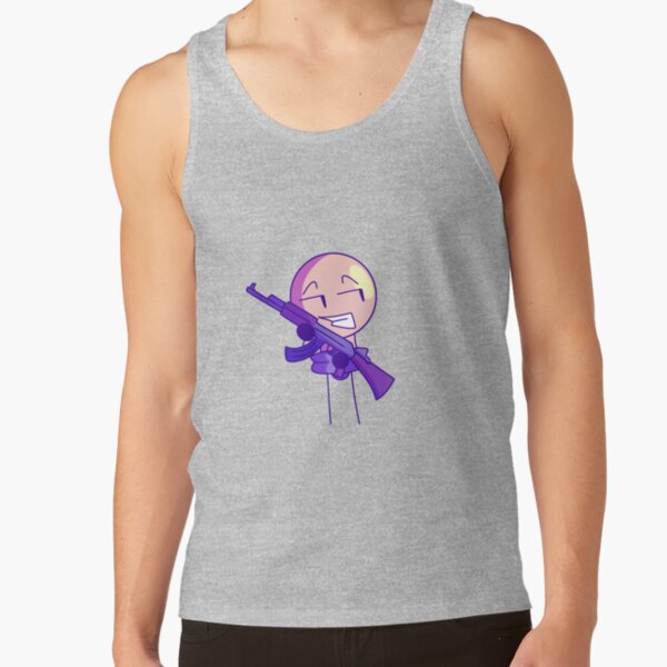 Inanimate Insanity Lightbulb Bfdi Mouth Tank Top - Image 3
