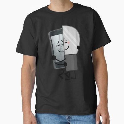 Glitchy Knife Hug T-shirt
