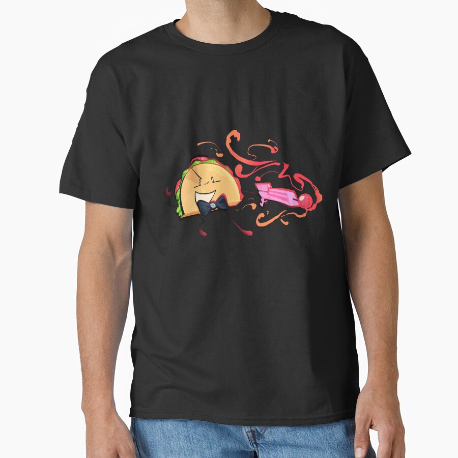 Inanimate Insanity Taco Gun T-shirt - Image 2