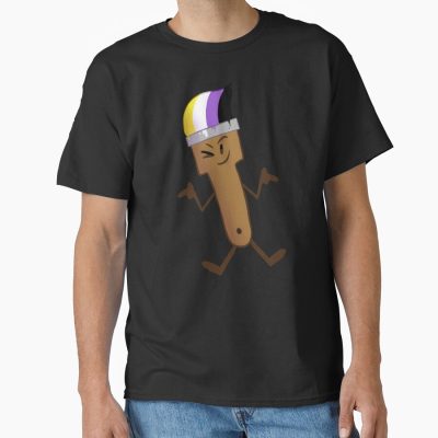 Inanimate Insanity Pride Paintbrush T-shirt