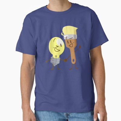 Lightbulb X Paintbrush Inanimate Insanity T-shirt