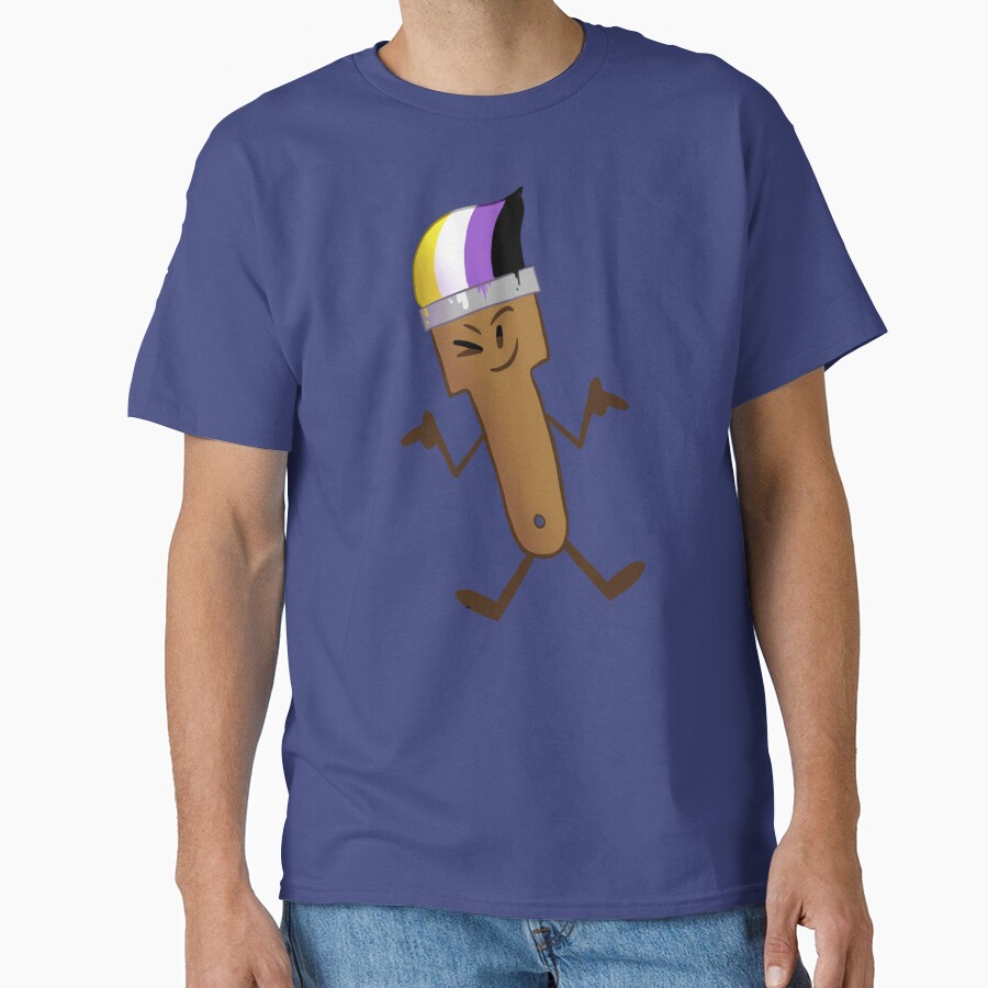 Inanimate Insanity Pride Paintbrush T-shirt - Image 4