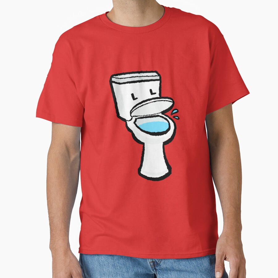 Toilet Inanimate Insanity T-shirt - Image 5