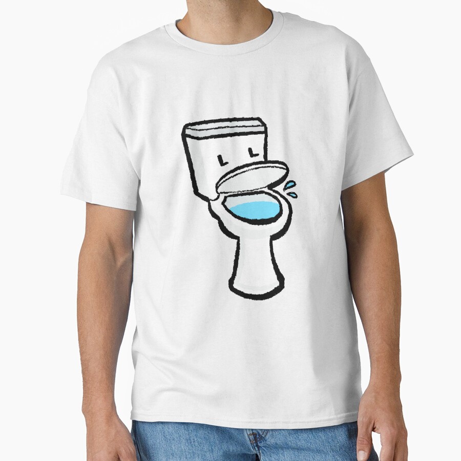 Toilet Inanimate Insanity T-shirt