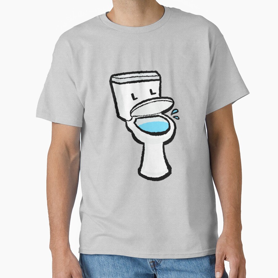 Toilet Inanimate Insanity T-shirt - Image 3