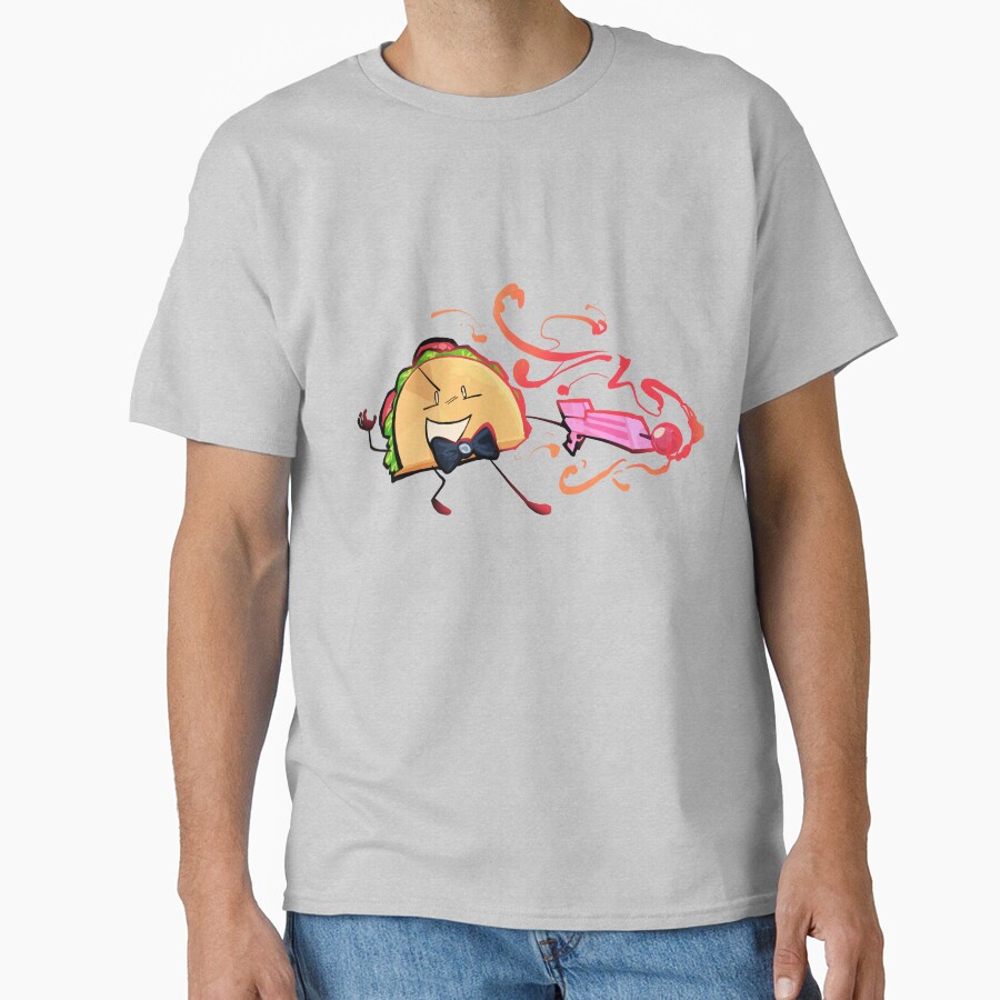 Inanimate Insanity Taco Gun T-shirt - Image 3