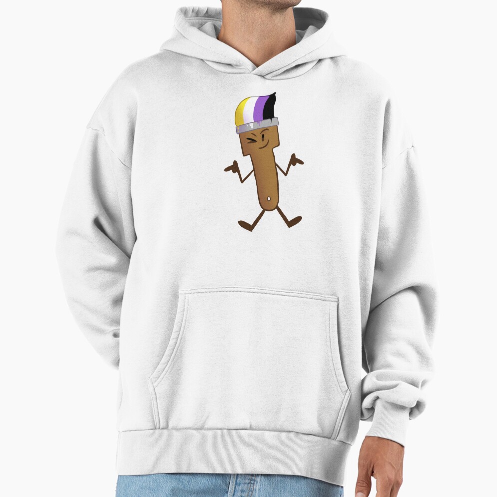 Inanimate Insanity Pride Paintbrush Hoodie - Image 2
