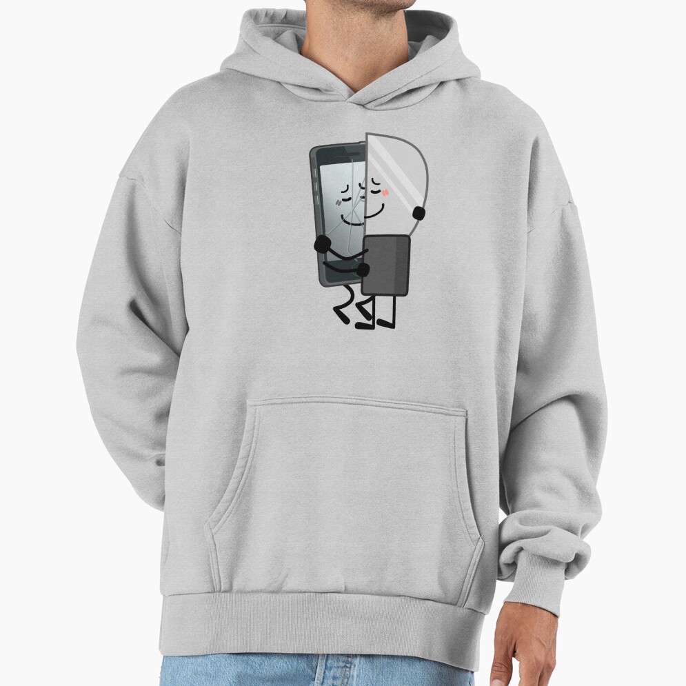 Glitchy Knife Hug Hoodie - Image 4
