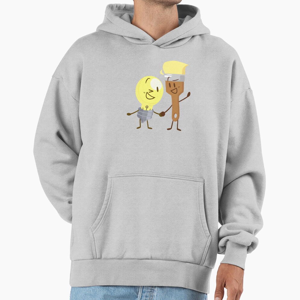 Lightbulb X Paintbrush Inanimate Insanity Hoodie - Image 5
