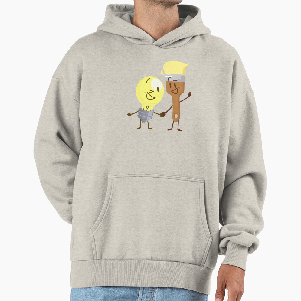 Lightbulb X Paintbrush Inanimate Insanity Hoodie - Image 4