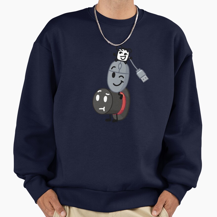 Tophat Mouse And Sketchpad Sweatshirt - Image 5