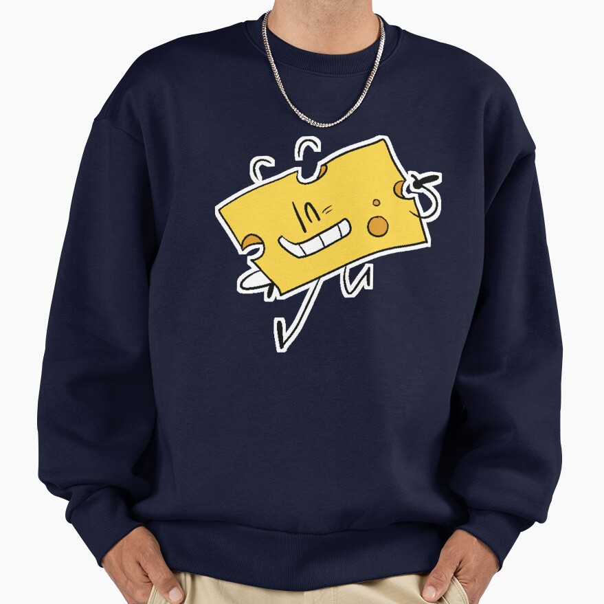 Cheesy Inanimate Insanity Sweatshirt - Image 5