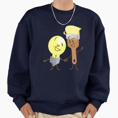 Lightbulb X Paintbrush Inanimate Insanity Sweatshirt
