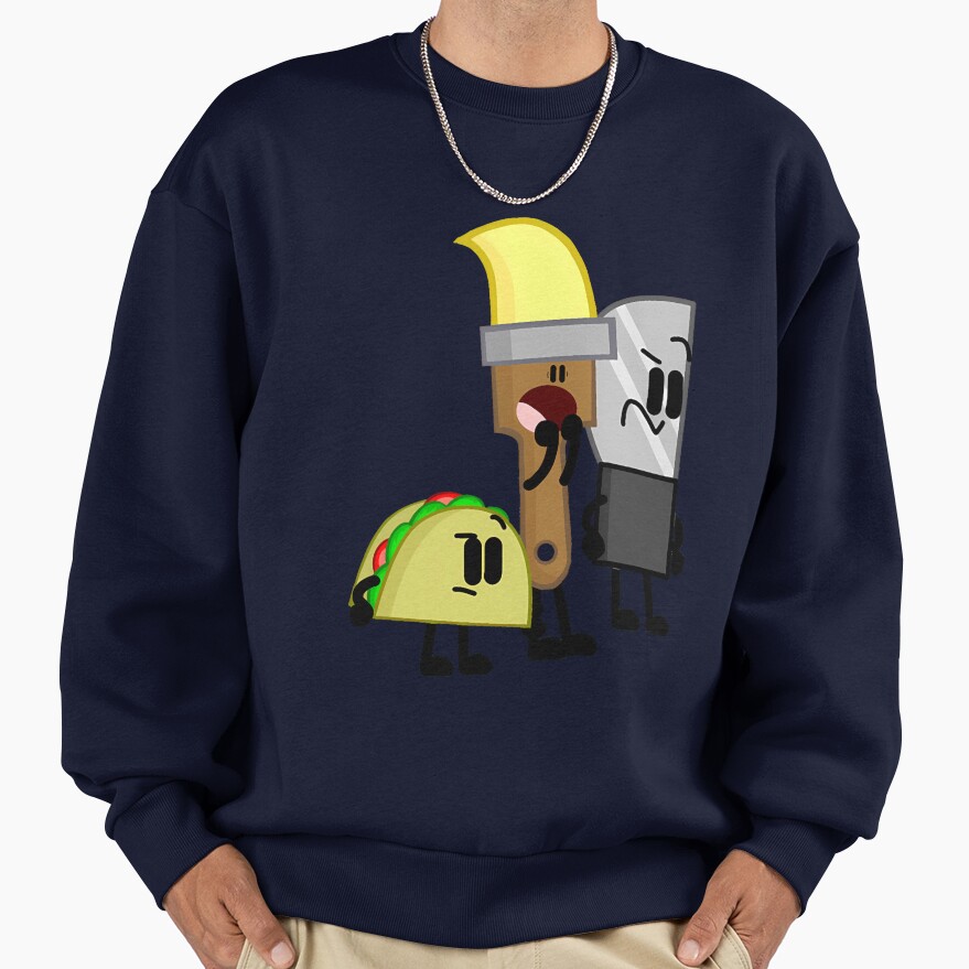 Bfdi Inanimate Insanity All Characters 2023 Sweatshirt - Image 5