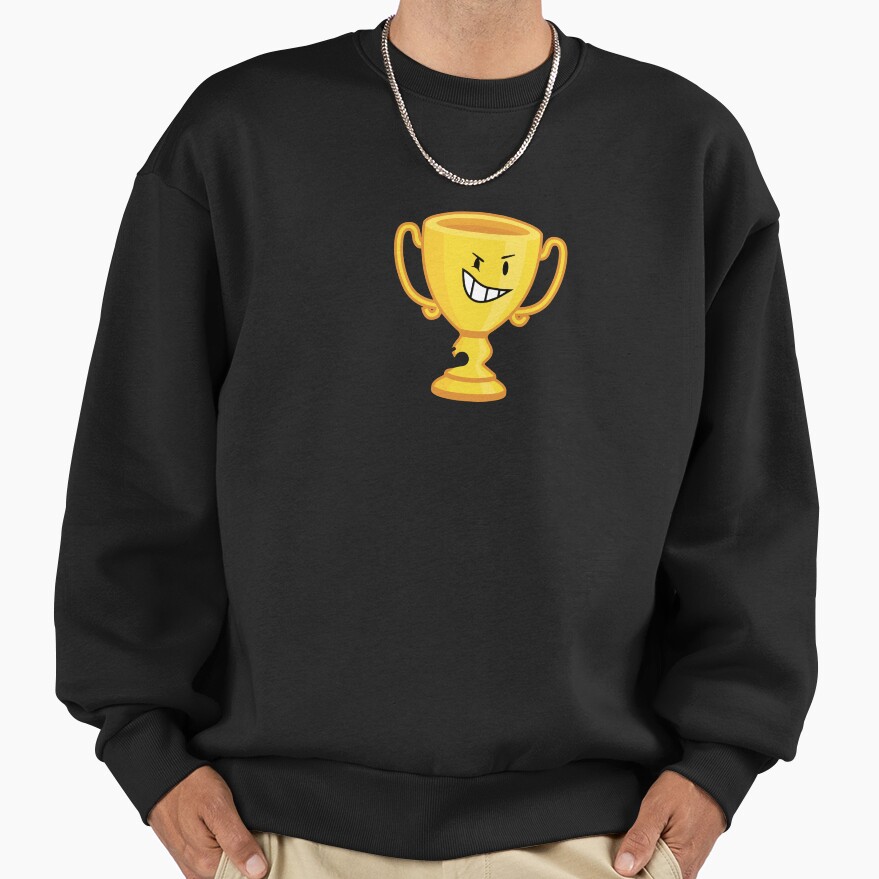 Gold Trophy Inanimate Insanity Winner Sweatshirt - Image 2