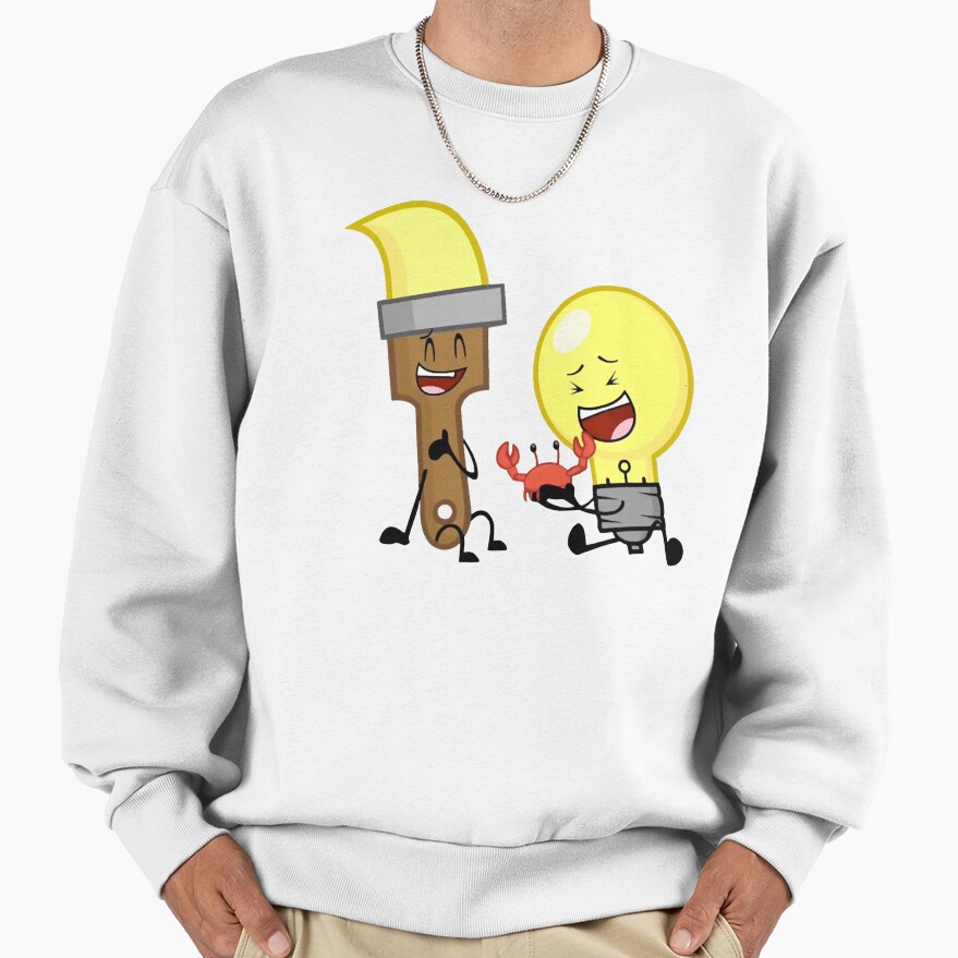 Bfdi Inanimate Insanity All Characters Object All Stars Sweatshirt