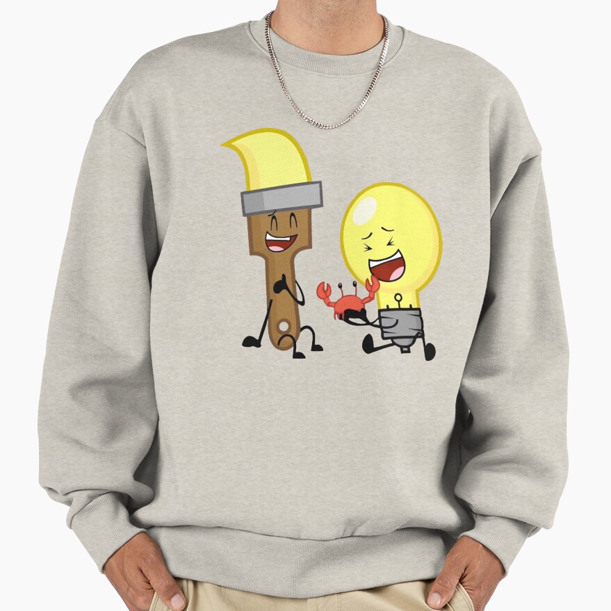 Bfdi Inanimate Insanity All Characters Object All Stars Sweatshirt - Image 3