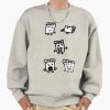 ssrcooversized sweatshirtmens 01oatmeal heatherfrontsquare productx1000 74 - Inanimate Insanity Merch