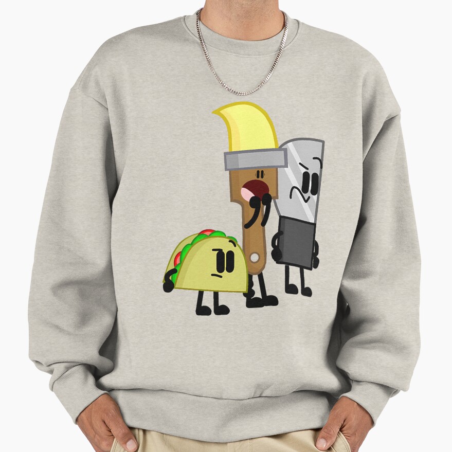 Bfdi Inanimate Insanity All Characters 2023 Sweatshirt - Image 3