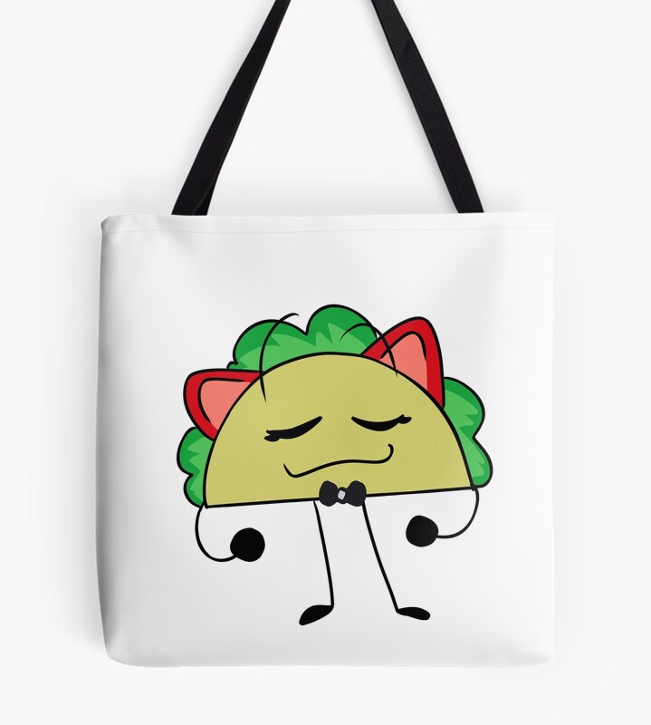 Taco Inanimate Insanity Happy Tote Bag