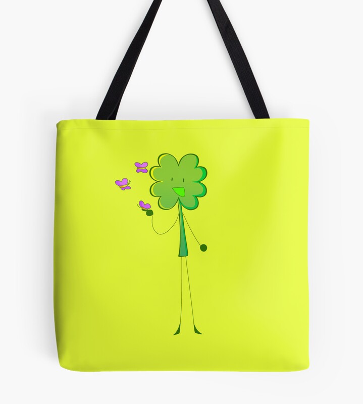 Clover Inanimate Insanity Tote Bag