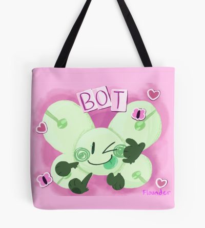 Bot Drawing Inanimate Insanity Tote Bag