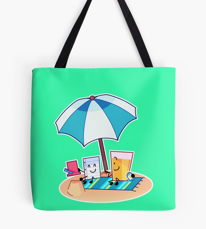 Payjay Beach Sticker Tote Bag