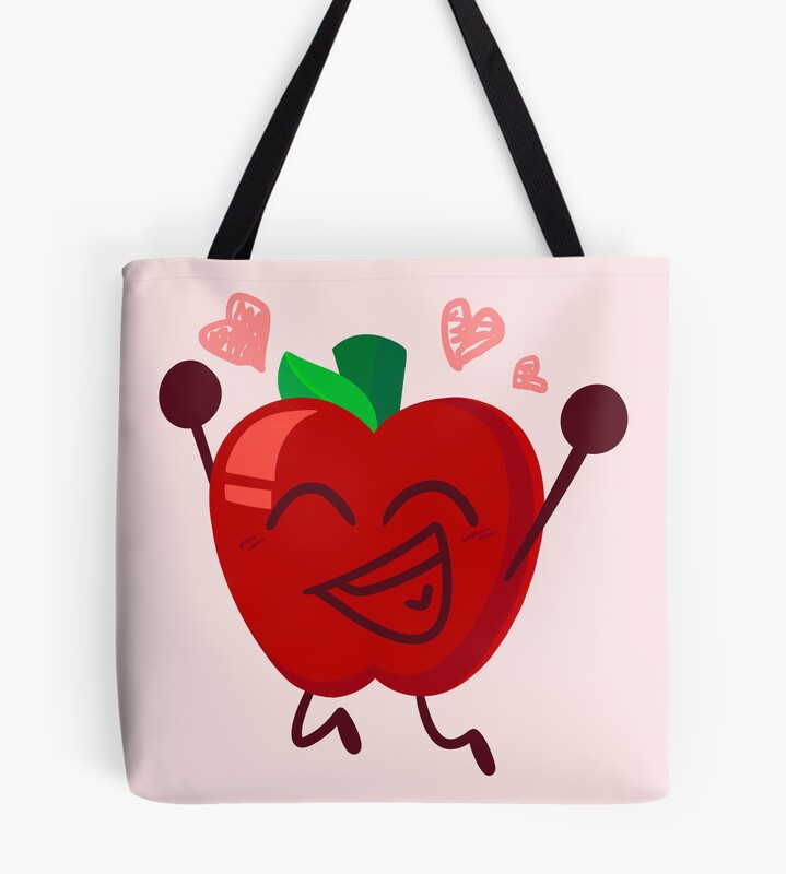 Apple Inanimate Insanity Tote Bag