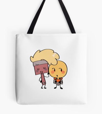 Paintbrush And Lightbulb Inanimate Insanity Tote Bag