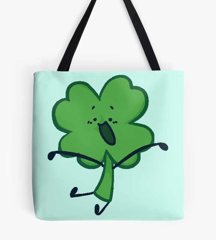 Clover Smile Tote Bag