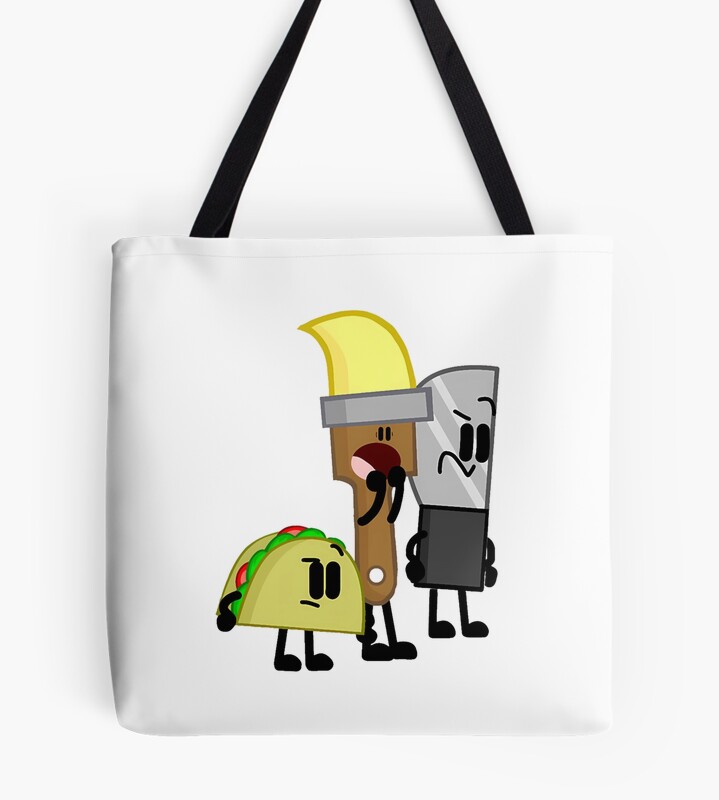Bfdi Inanimate Insanity All Characters 2023 Tote Bag