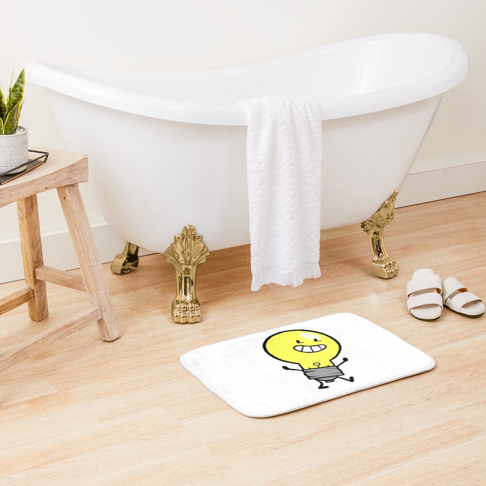 Lightbulb Inanimate Insanity Bath Mat - Image 2