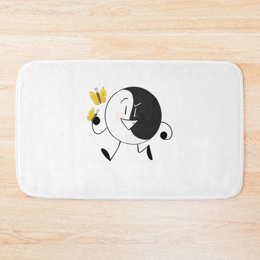 Yin Yang Inanimate Insanity Bath Mat