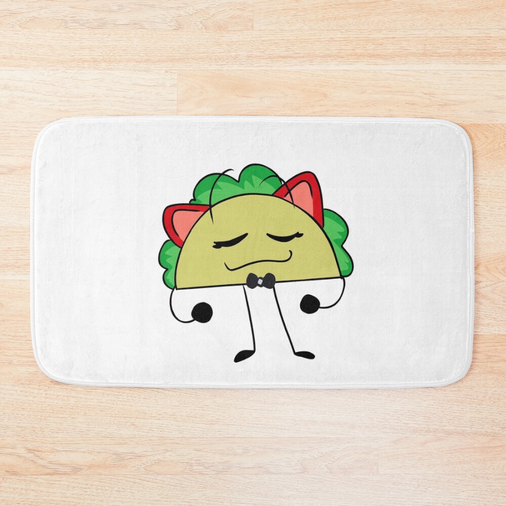 Taco Inanimate Insanity Bath Mat