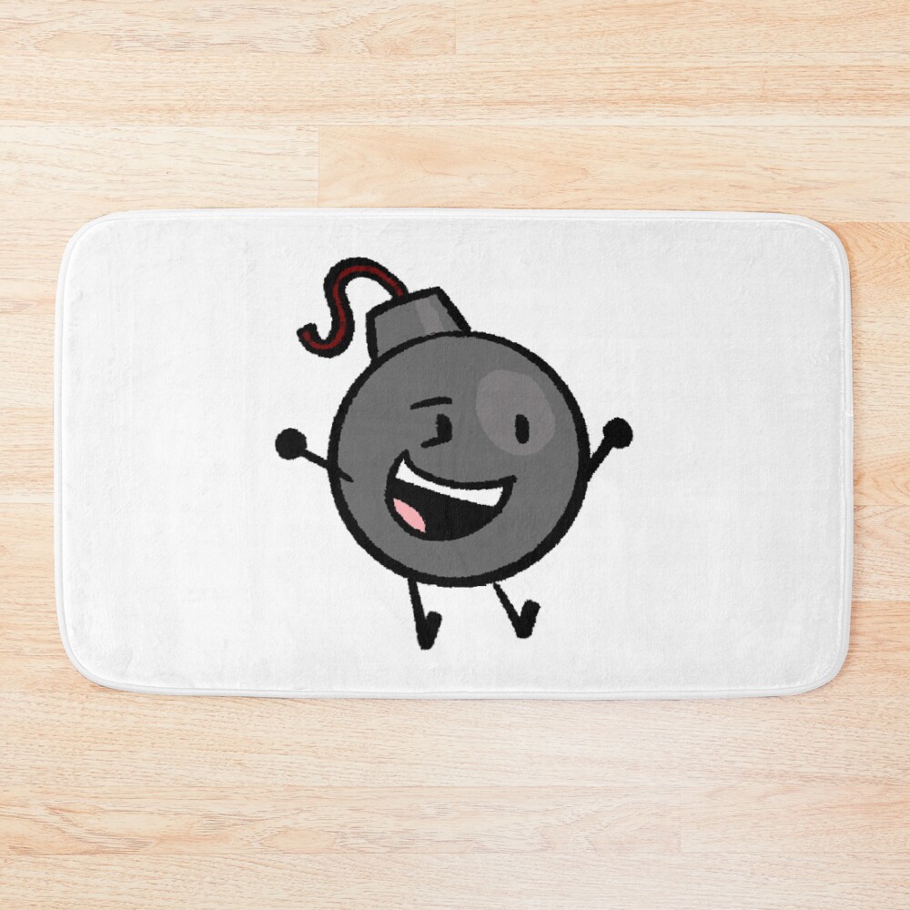 Bomb Inanimate Insanity Bath Mat