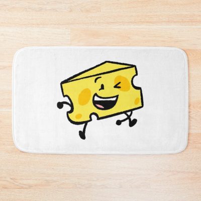 Cheesy Inanimate Insanity Bath Mat