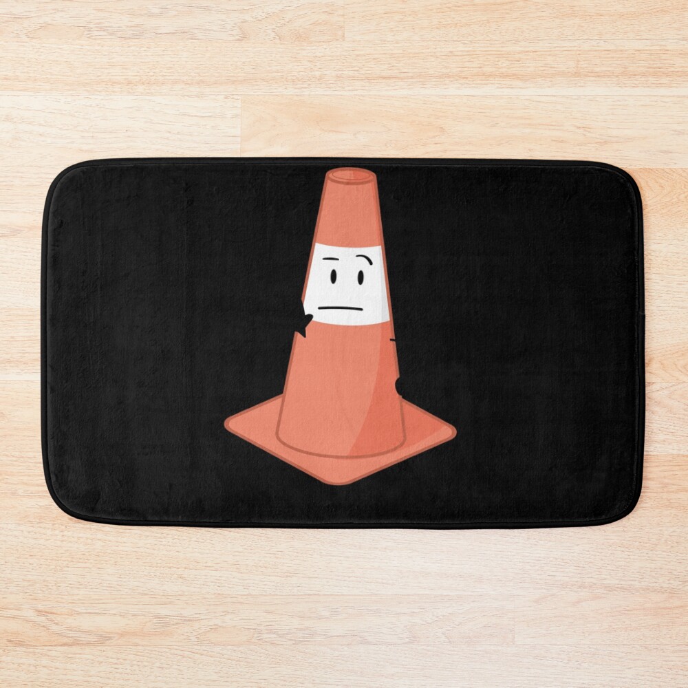 Traffic Cone Bath Mat