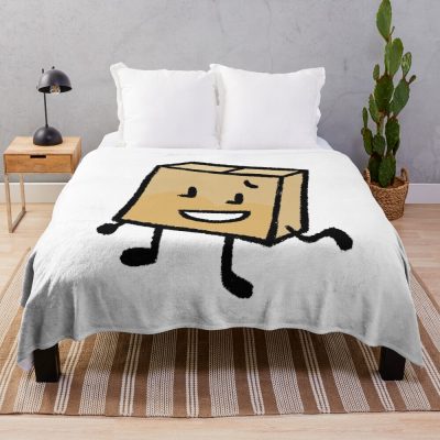 Box Inanimate Insanity Alive Throw Blanket