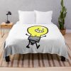 Lightbulb Inanimate Insanity Throw Blanket