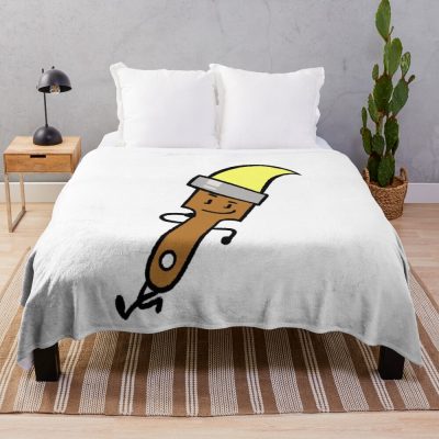 Paintbrush Inanimate Insanity Throw Blanket