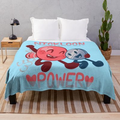 Nickloon Power Throw Blanket