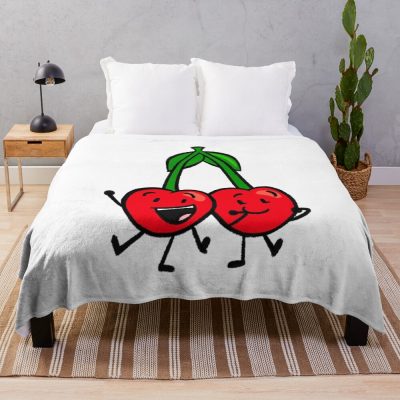 Cherries Inanimate Insanity Throw Blanket